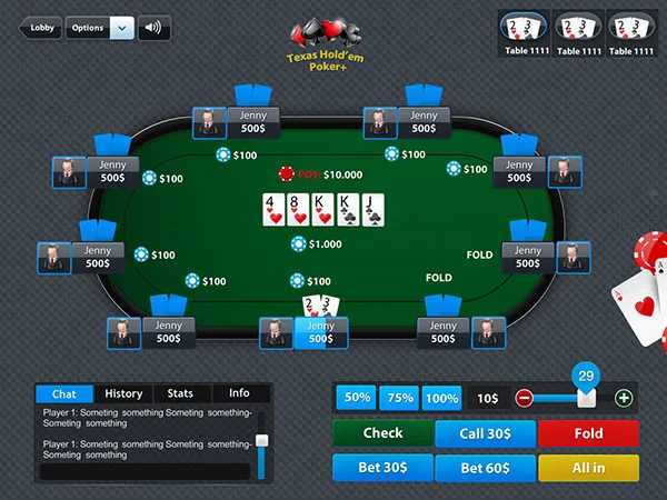 Online poker texas